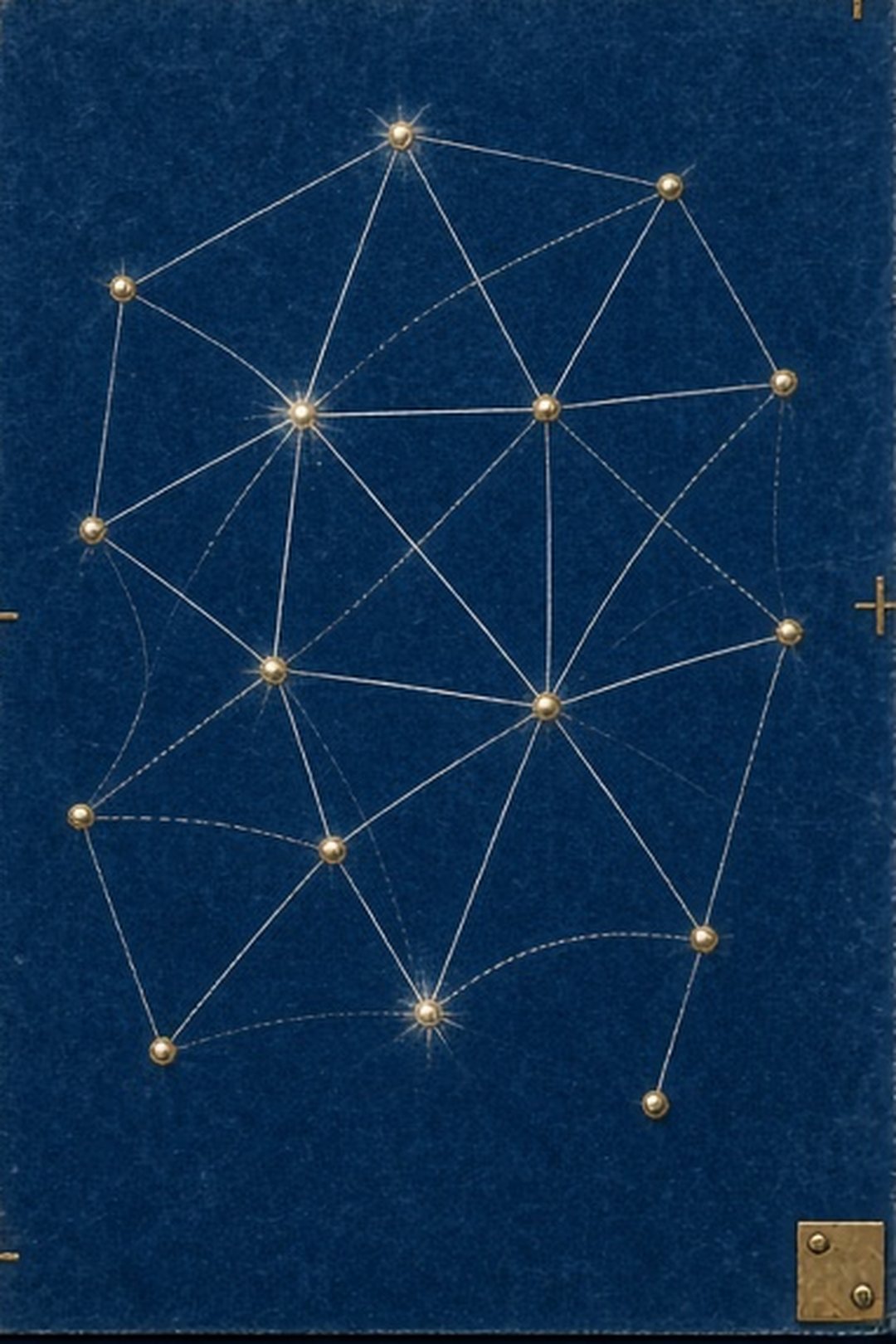Deadline constellation with blank pins and paths but no dates